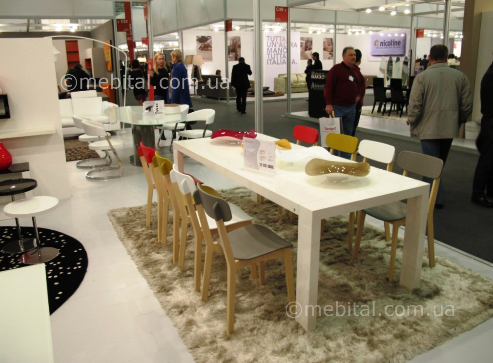 мебель Calligaris на выставке I Saloni Moscow 2011