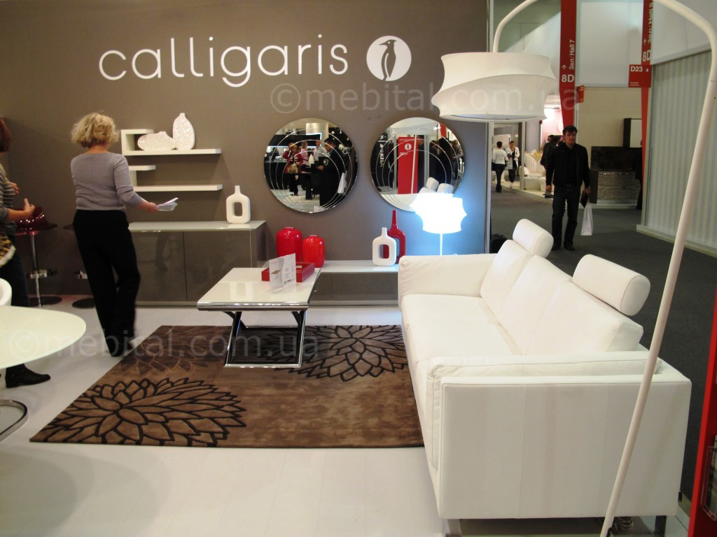 стенд фабрики Calligaris на выставке I Saloni Moscow 2011